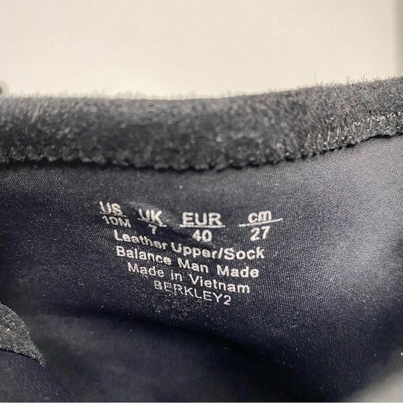 27 Edit Berkley Black Suede Bootie 10M - Picture 9 of 12